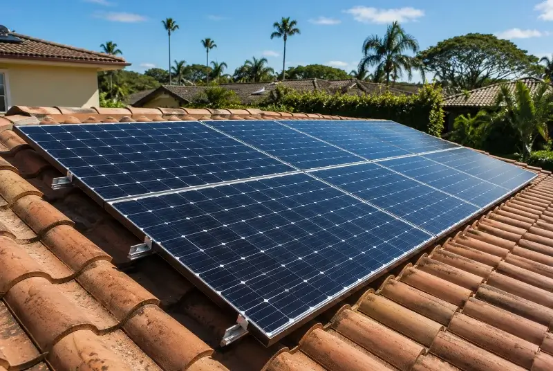 Installation de panneaux solaires à Recquignies